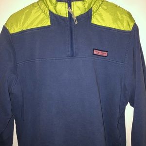 Mens Vineyard Vines Quarter Zip Fleece